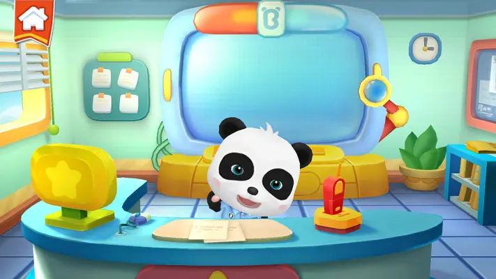 Little Panda Policeman android App screenshot 0