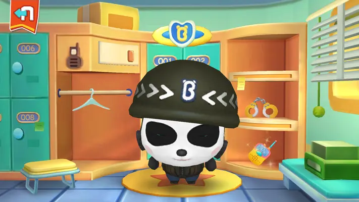 Little Panda Policeman android App screenshot 1